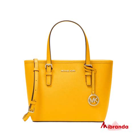 cartera michael kors amarilla|michael kors cartera mujer.